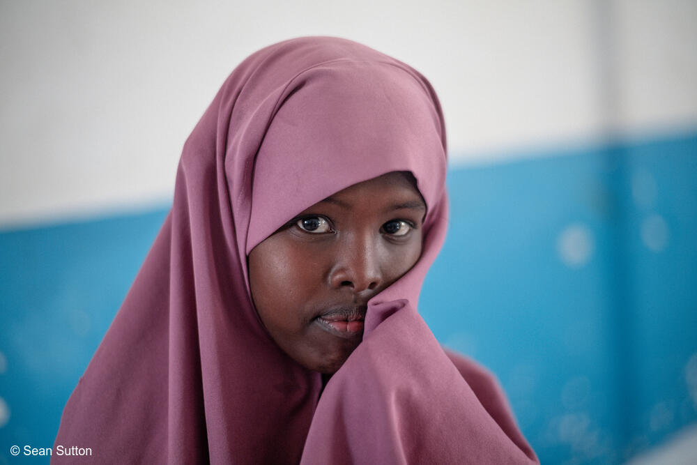 Leila wird im Tuberkulose-Krankenhaus in Somaliland behandelt
