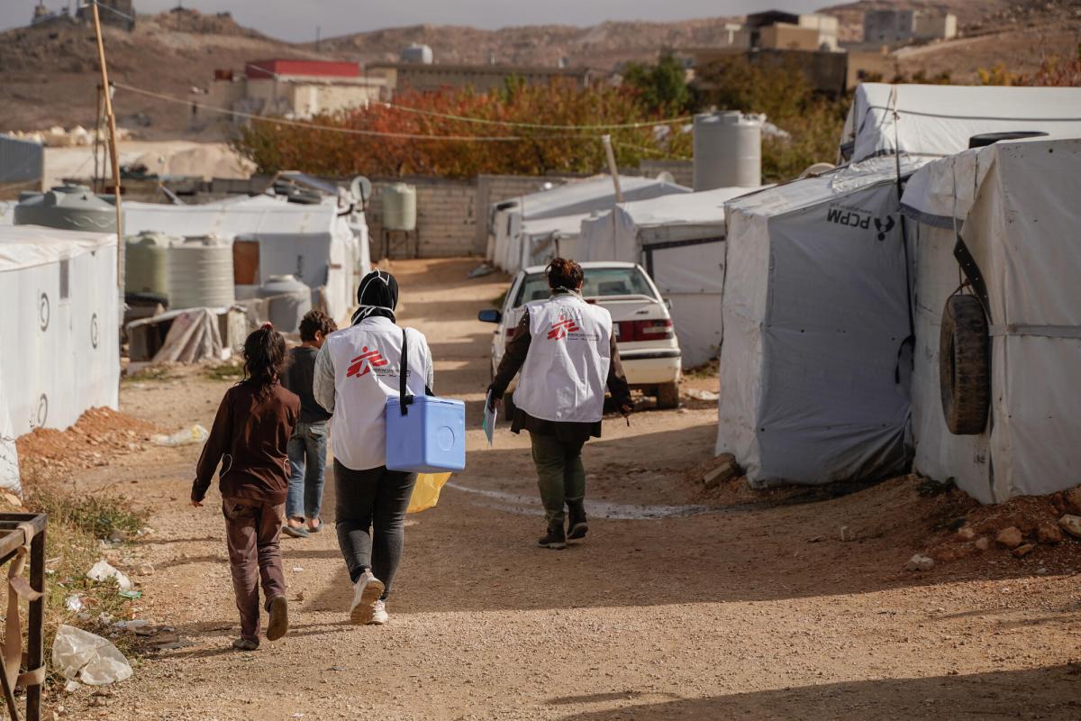 Cholera vaccination campaign in Lebanon