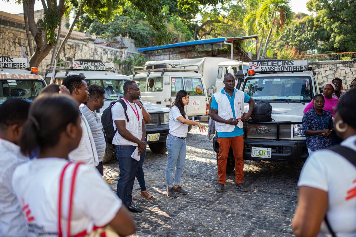 Unsere Hilfe In Haiti | Ärzte Ohne Grenzen Österreich