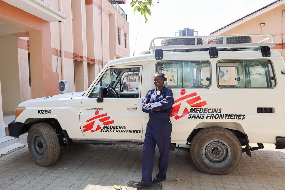 Mary James, MSF Driver in South Sudan