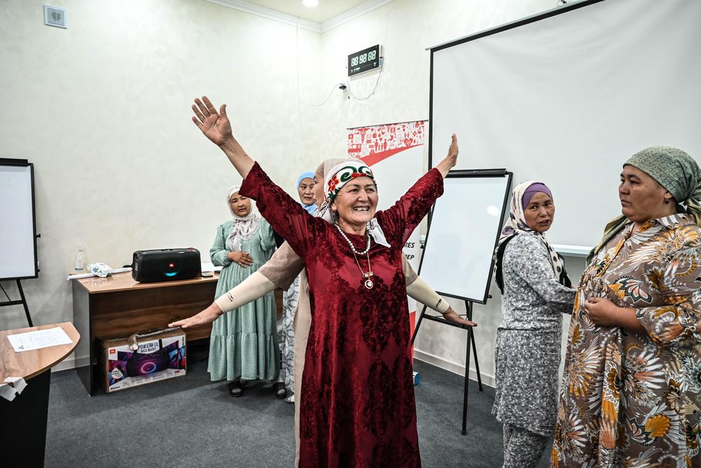 Mental Health activities in Batken, Kyrgyzstan