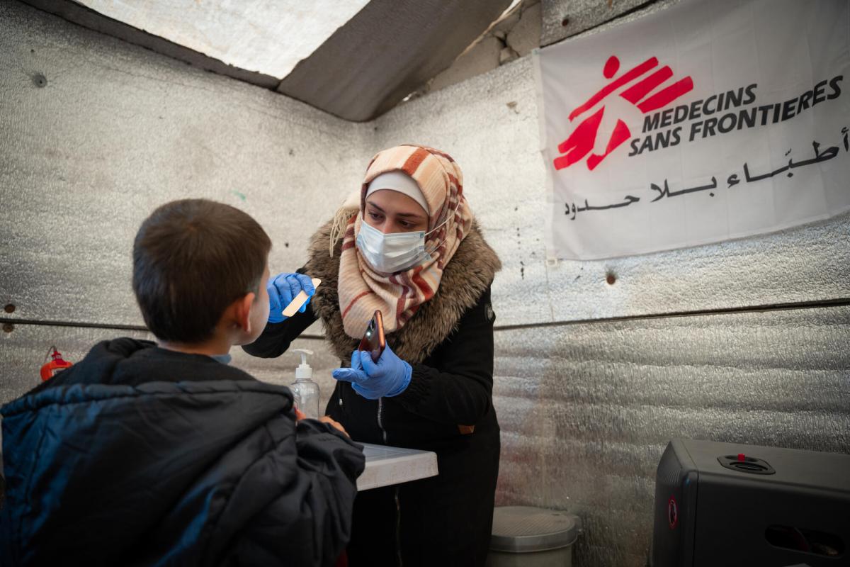 MSF medical activities in northwest Syria