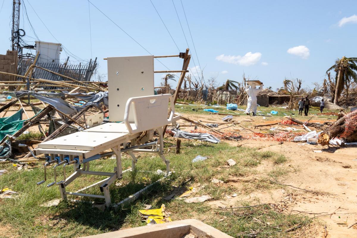 Cyclone Chido Mecufi district 06