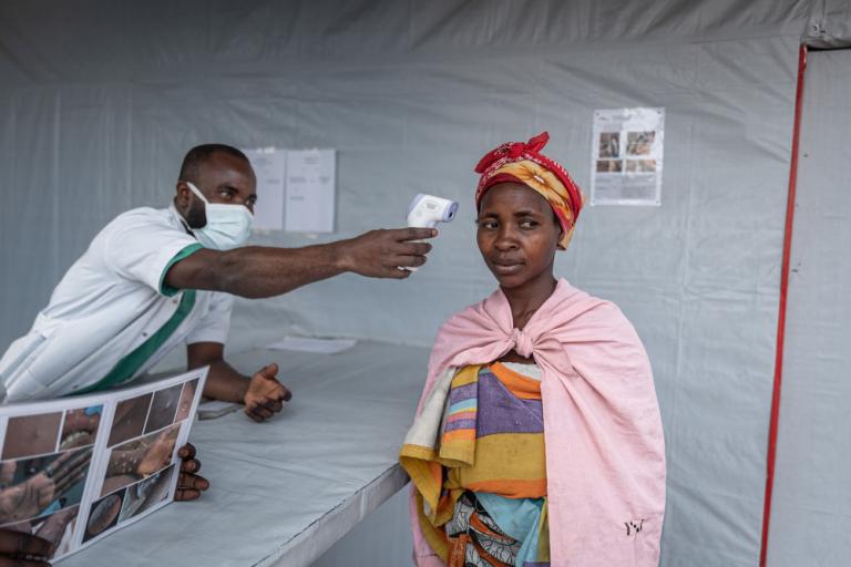 Mpox Cases Amidst Displacement Sites Near Goma