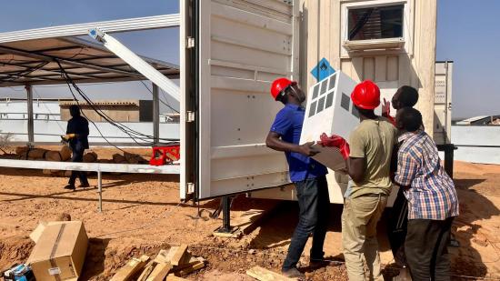 Mobile Solar Energy in Ourang refugee camp, Eastern Chad