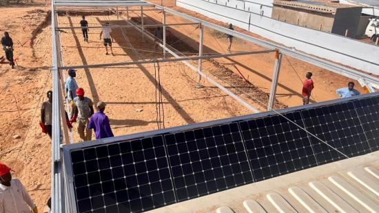 Mobile Solar Energy in Ourang refugee camp, Eastern Chad