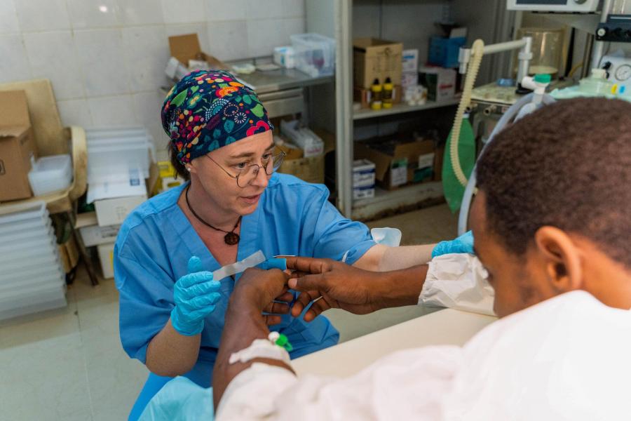 Emergency Surgical Team at Bashair Hospital Khartoum, Sudan