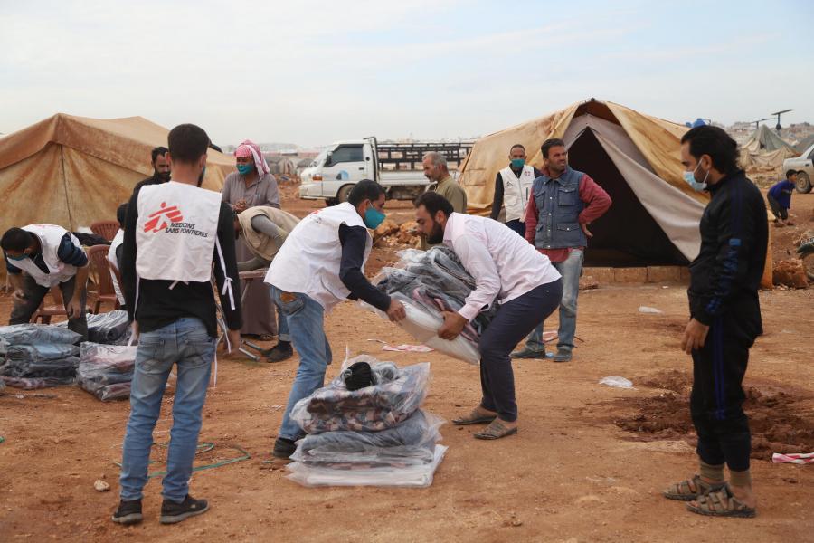 Northwest Syria: Displaced people prepare for another harsh winter