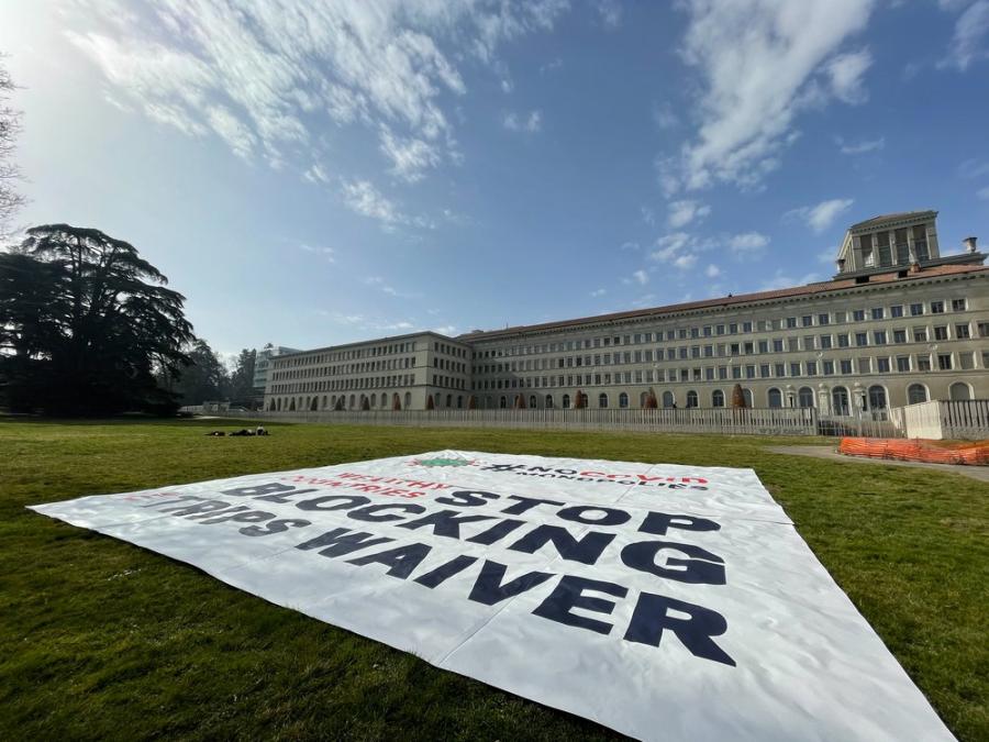 TRIPS Waiver - MSF in front of WTO