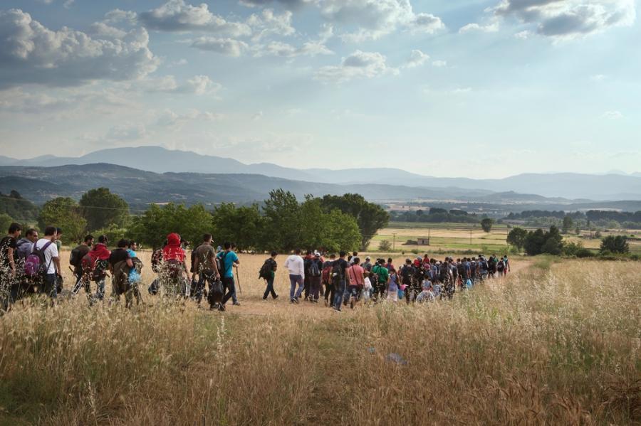 Idomeni migration route, Greece