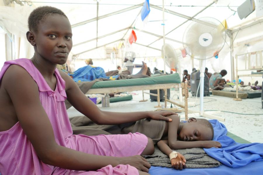 MSF Malaria Campaign in Bentiu, South Sudan