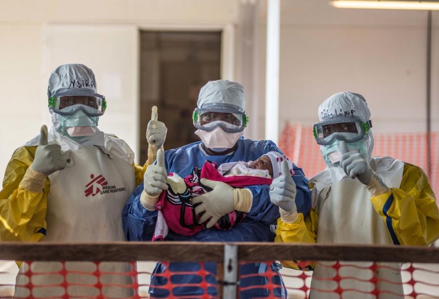 Nubia At MSF Ebola Treatment Center In Conakry, Guinea.