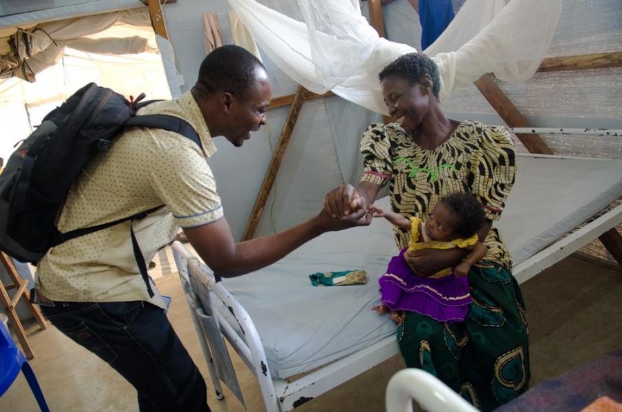 DRC: Paediatric care in Manono General Hospital