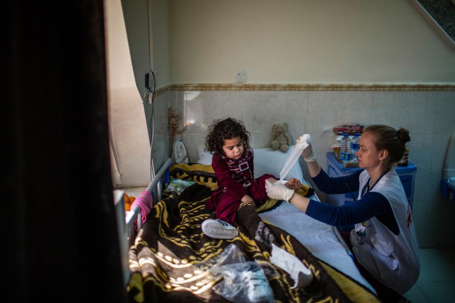 Post Operative Care in South Mosul, Iraq