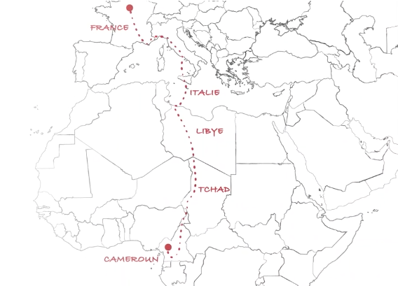 Yannick's Route über Afrika nach Europa - unbegleitete Minderjährige in Frankreich