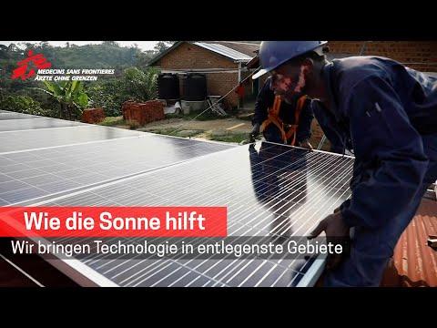 Video Solarpanels für die humanitäre Hilfe
