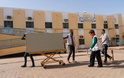 Emergency Surgical Team at Bashair Hospital Khartoum, Sudan