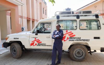 Mary James, MSF Driver in South Sudan