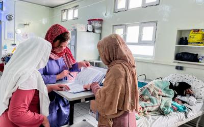 MSF gynaecologists in Khost