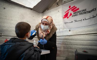 MSF medical activities in northwest Syria