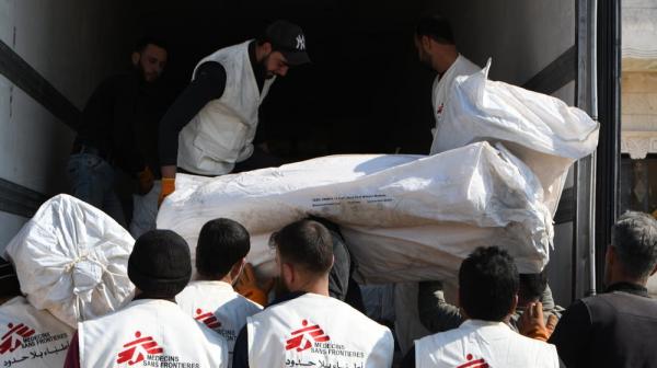 MSF aid convoy in Syria