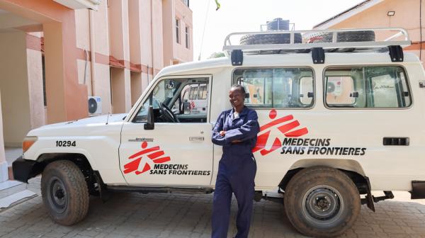 Mary James, MSF Driver in South Sudan