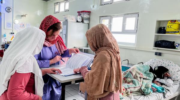 MSF gynaecologists in Khost