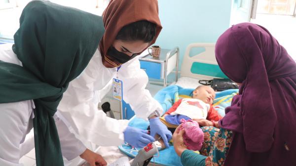 Resurgence of measles cases in Afghanistan