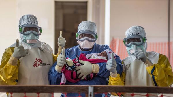 Nubia At MSF Ebola Treatment Center In Conakry, Guinea.