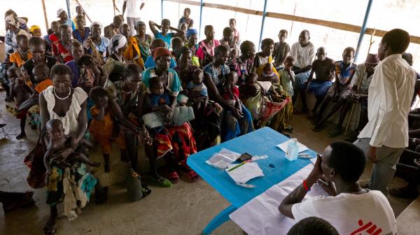 MSF medical centre in Pibor, South Sudan