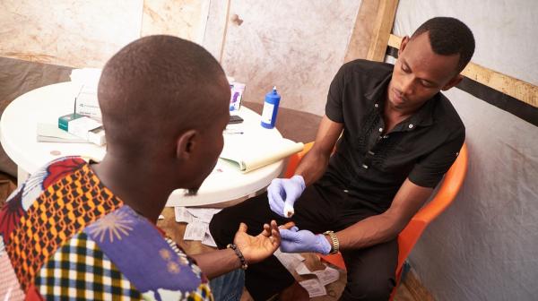 MSF HIV Testing Clinic's in Conakry