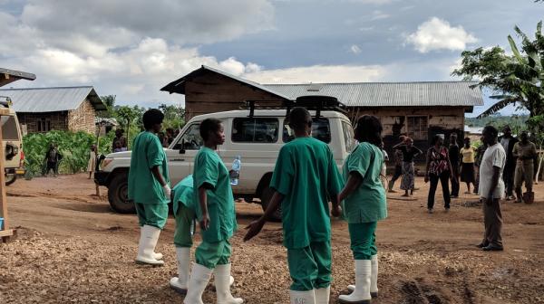 Ebola outbreak in Magina