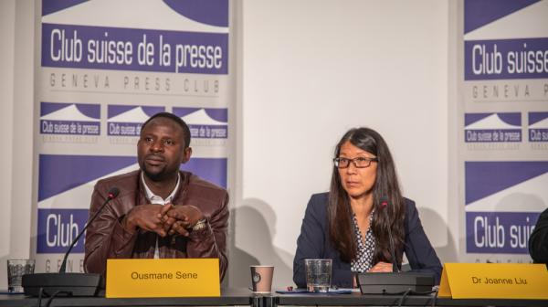 Ebola Press Conference in Geneva