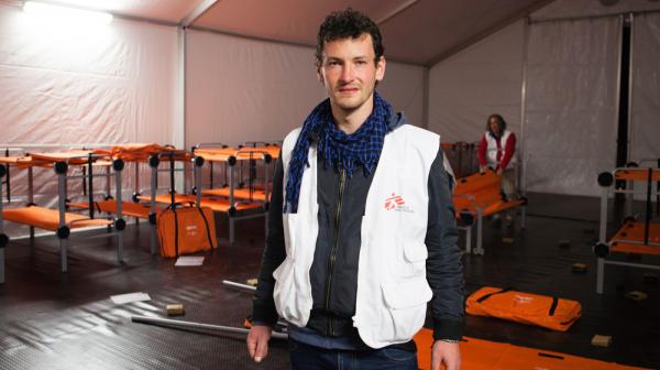 Cristian Reynders, MSF Field Coordinator for Northwest Syria