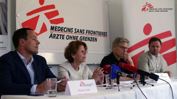 Pressekonferenz: Präsentation des Jahresberichtes von Ärzte ohne Grenzen Österreich